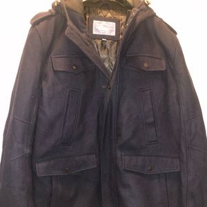 Bass - Men’s Navy Coat
